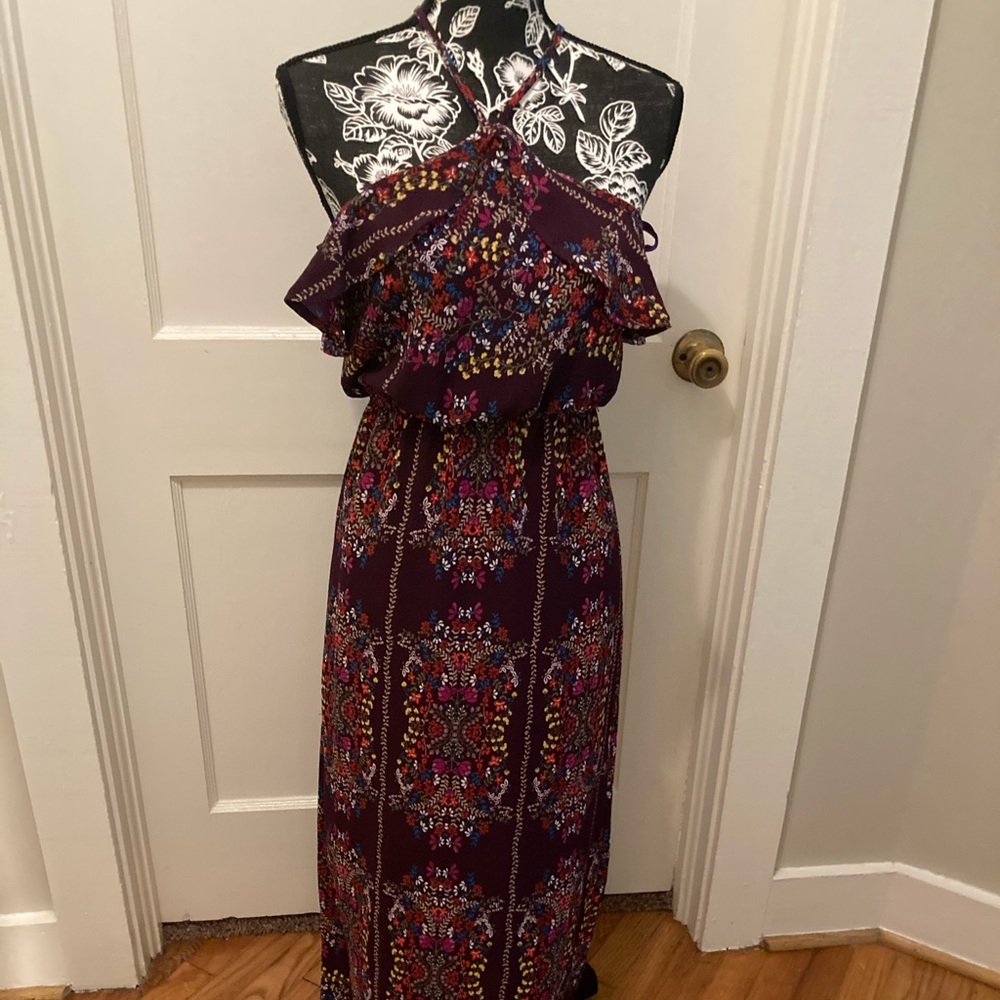 🌻3 for $20🌻 Purple floral maxi dress